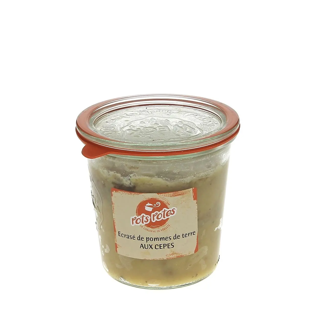 Kartoffelpüree mit Steinpilzen