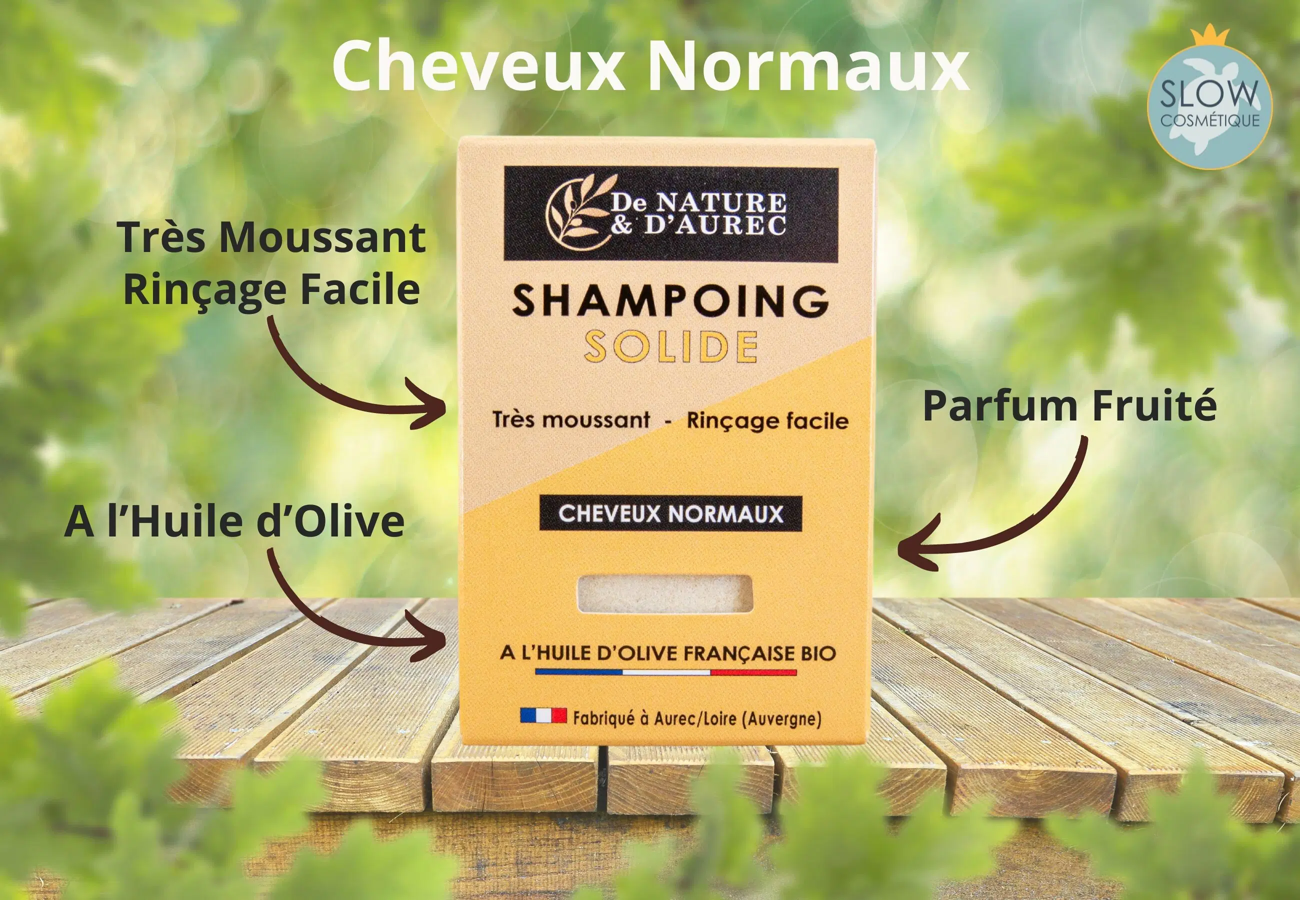 Solid shampoo: NORMAL HAIR