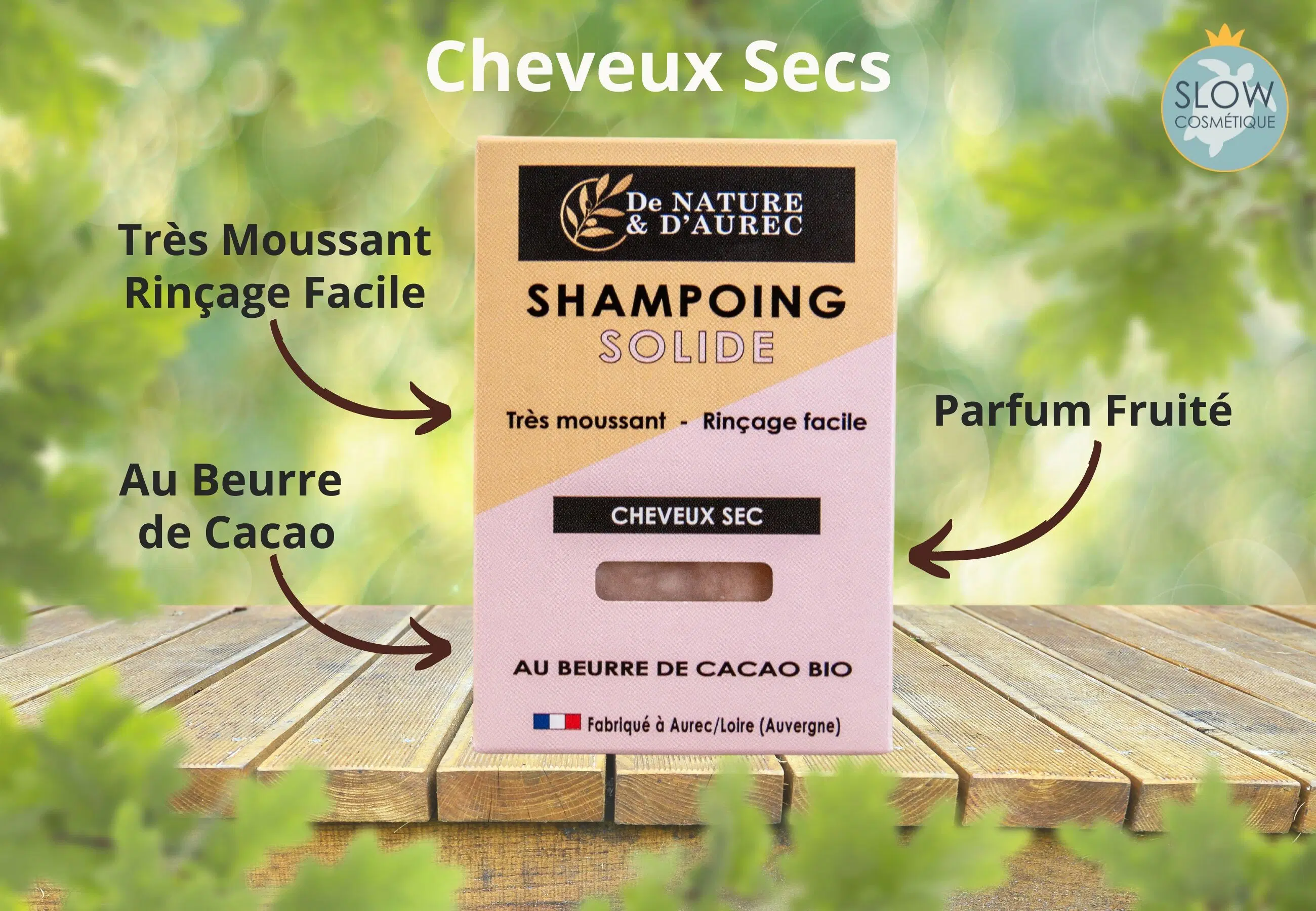Solid shampoo: DRY HAIR