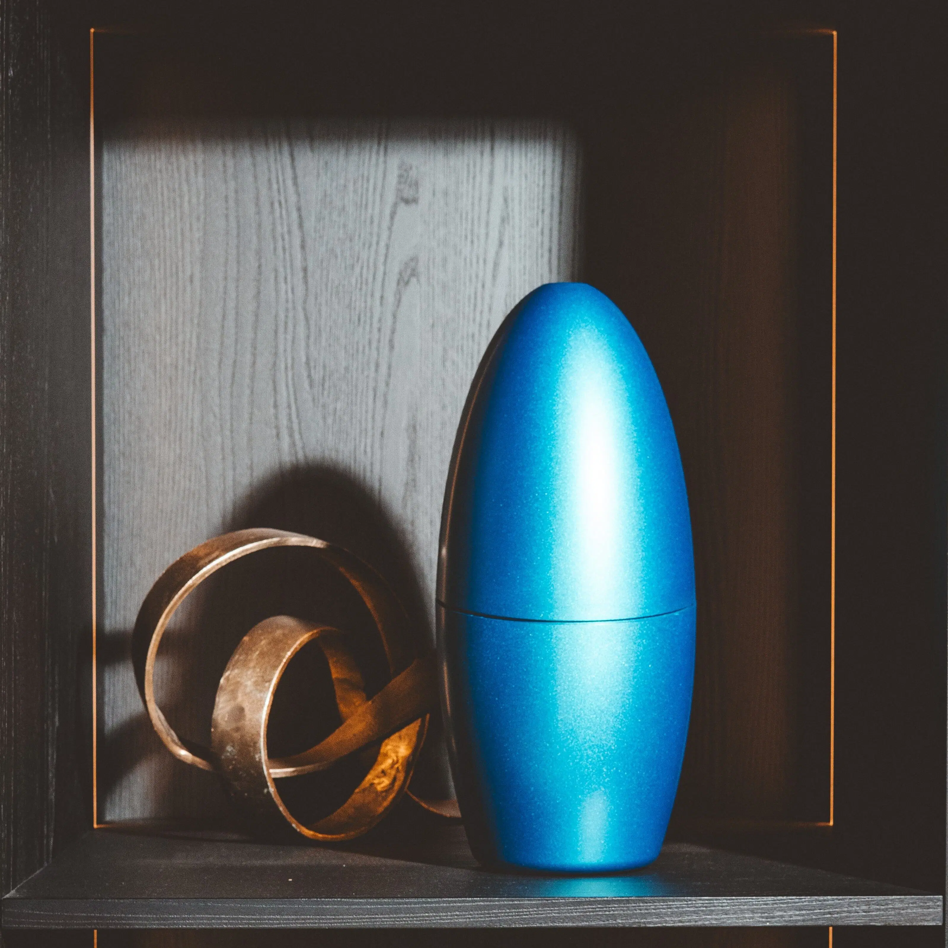 WEGG Metal Blue Touch - Wine and Champagne Cooler