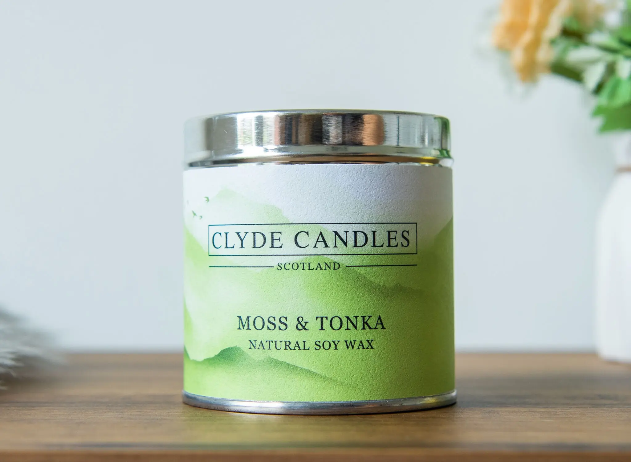 Moss & Tonka Candle Tin