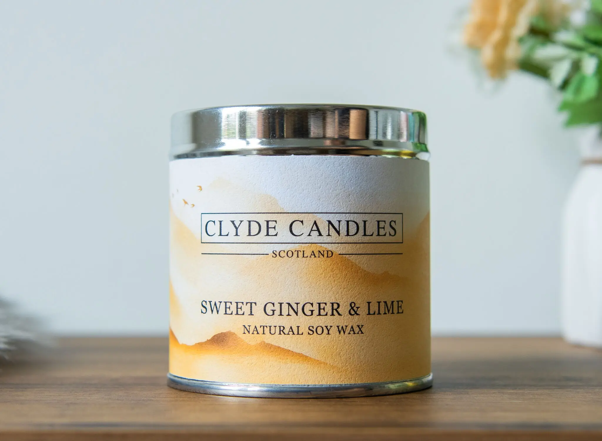 Sweet Ginger & Lime Candle Tin