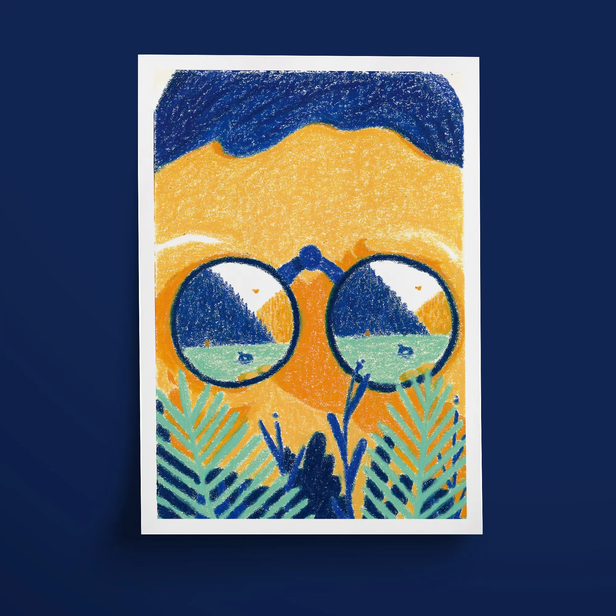 Postcard - The twins