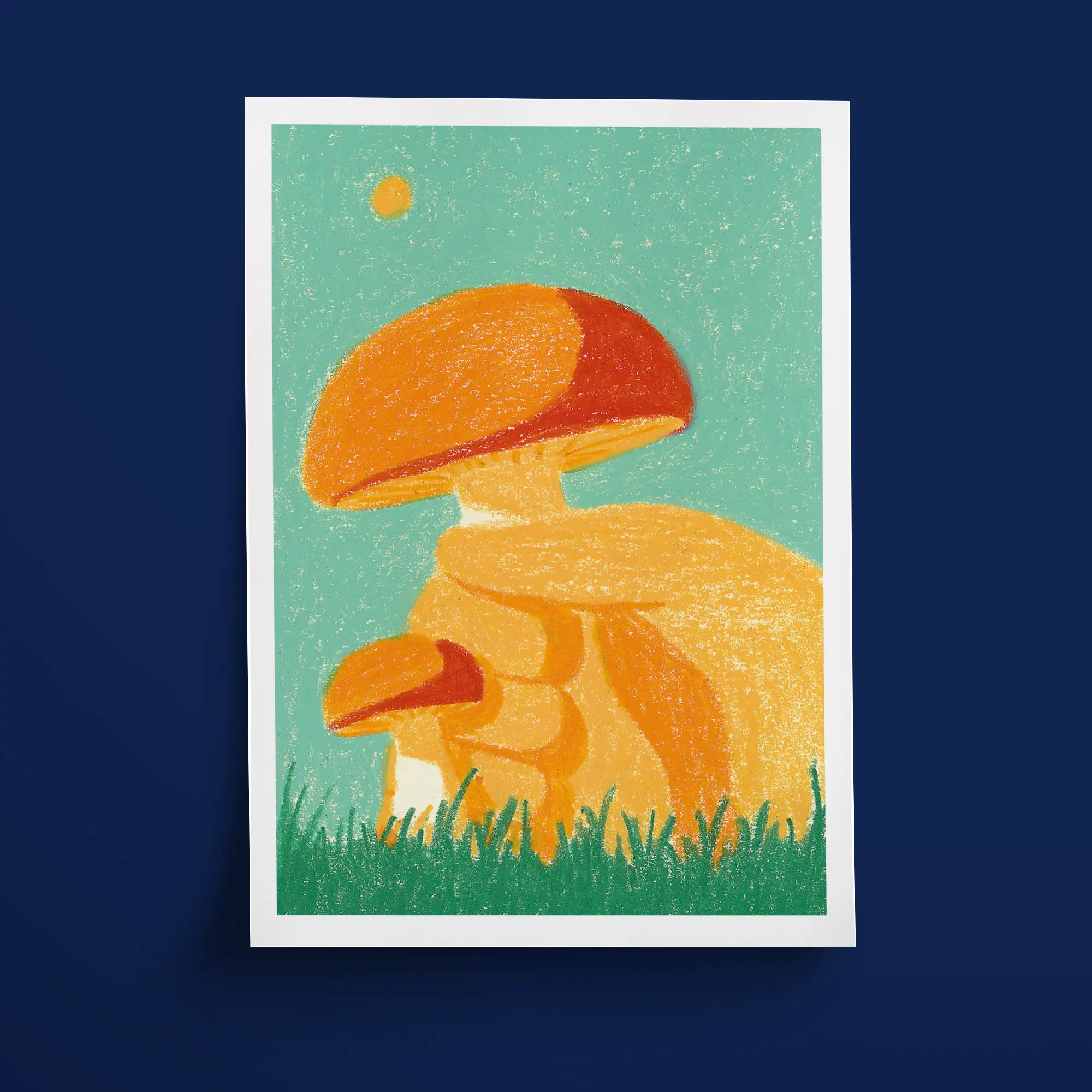 Postcard - Picking