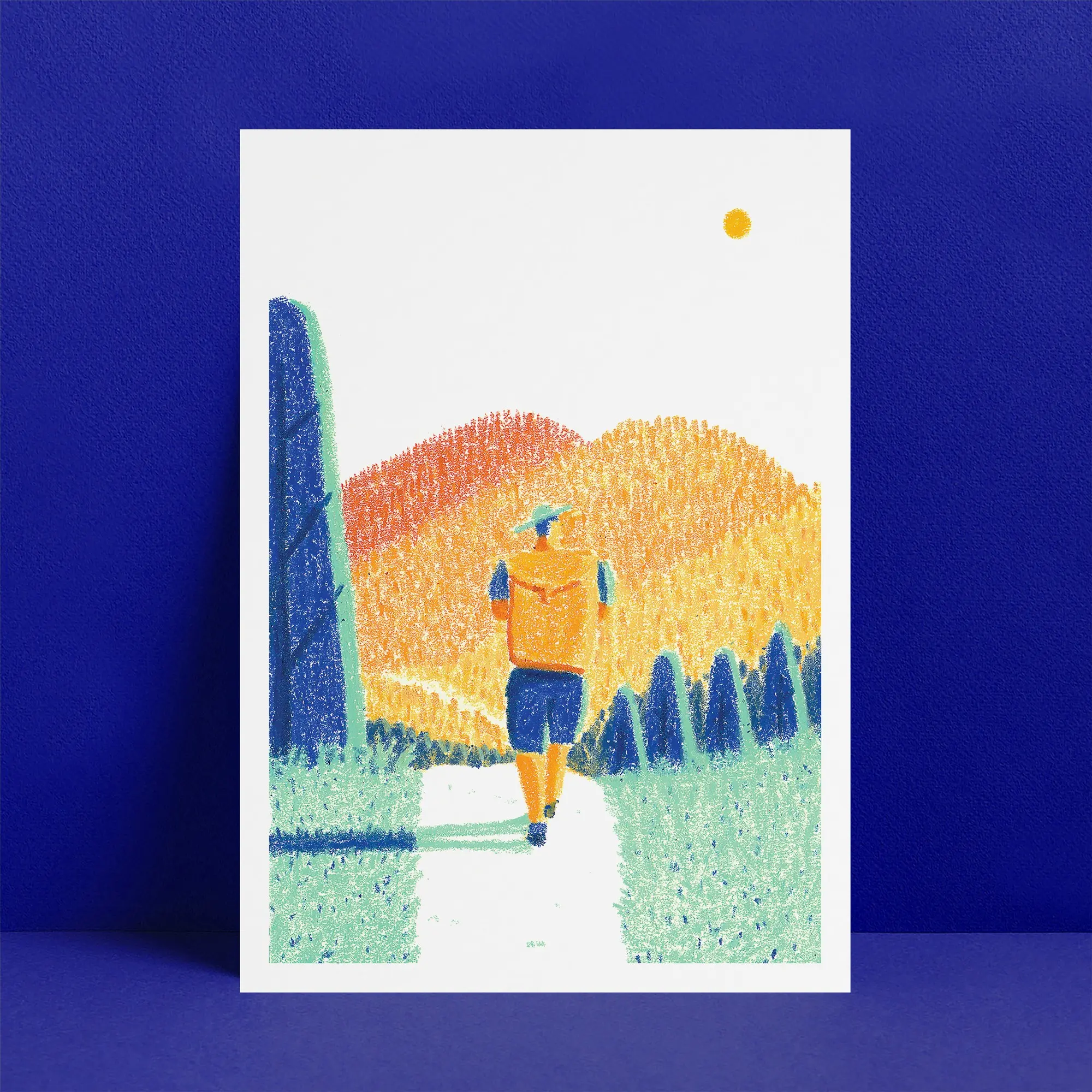 The Walker - A4 Poster