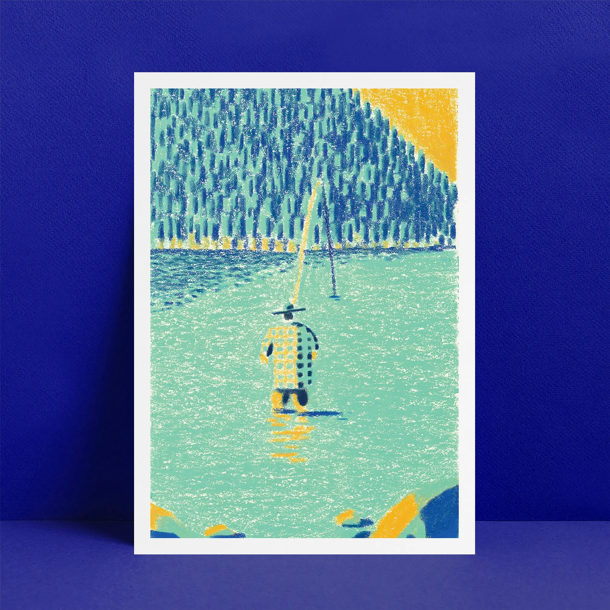 The Fisherman - A4 Poster