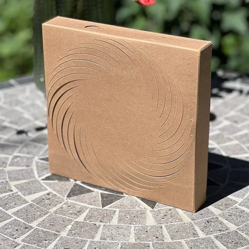 Cardboard puer cake gift box