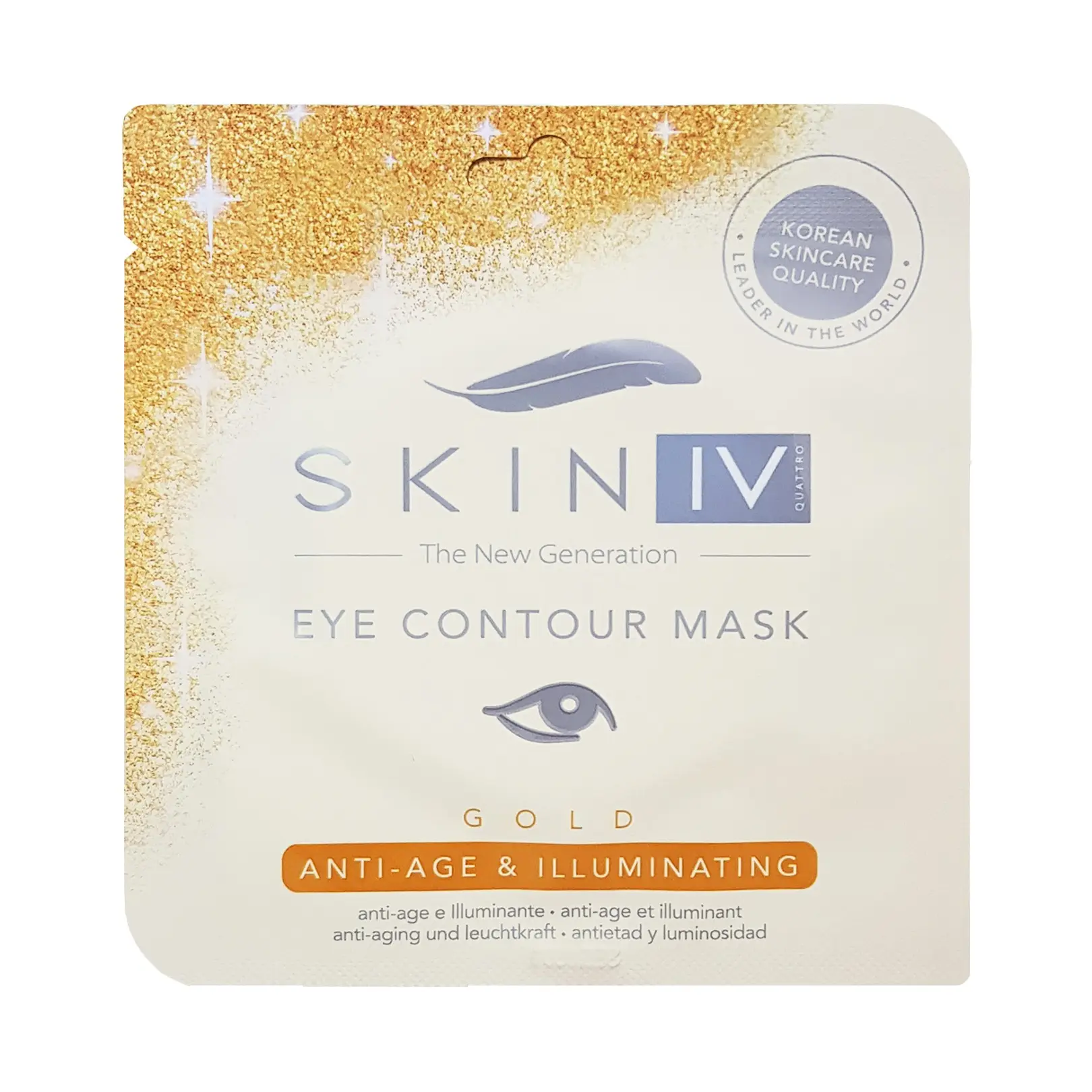 YEUX ÉCLAT DORÉ - masque contour des yeux illuminateur anti-âge