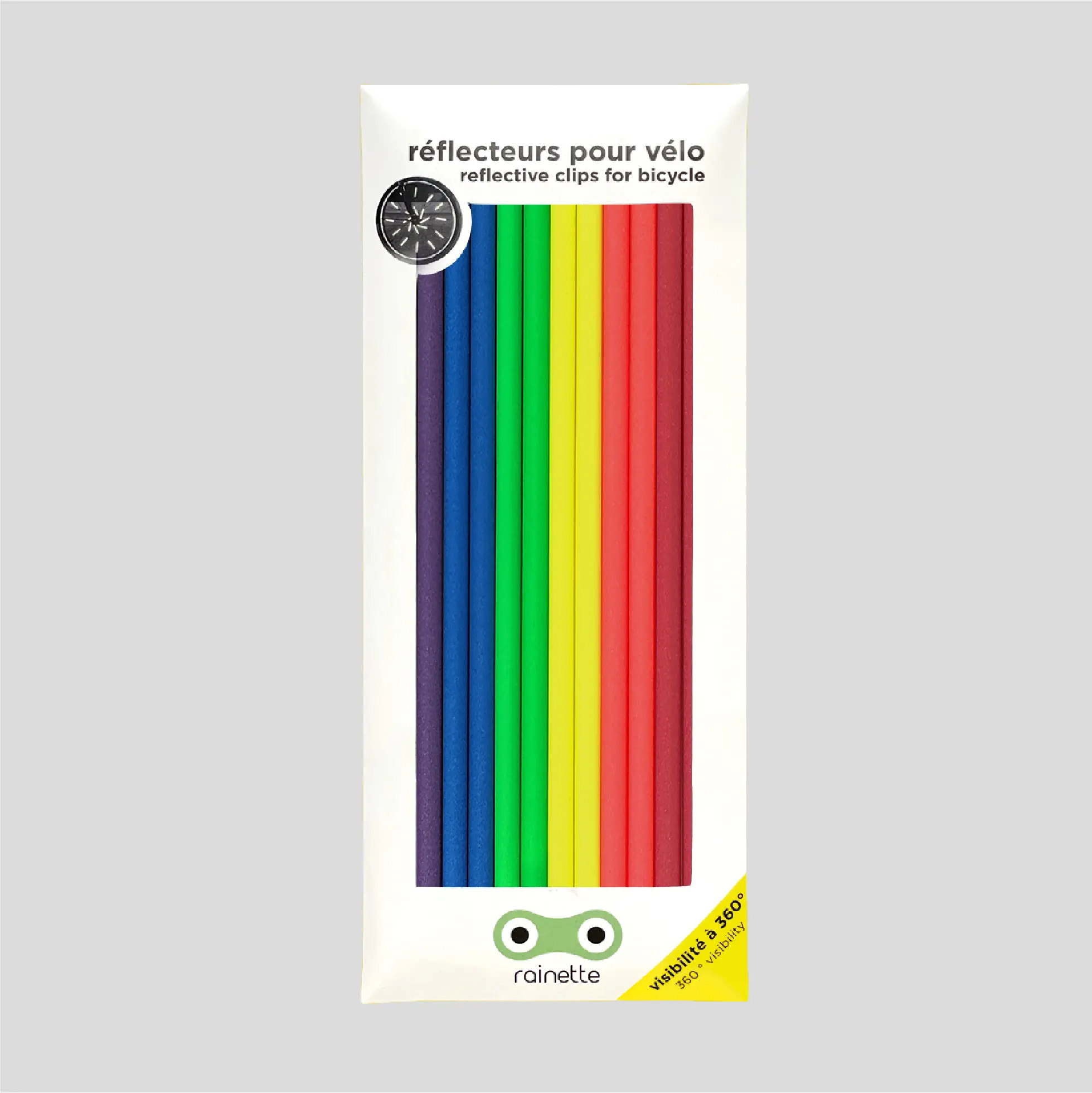 Grands reflecteurs pour velo