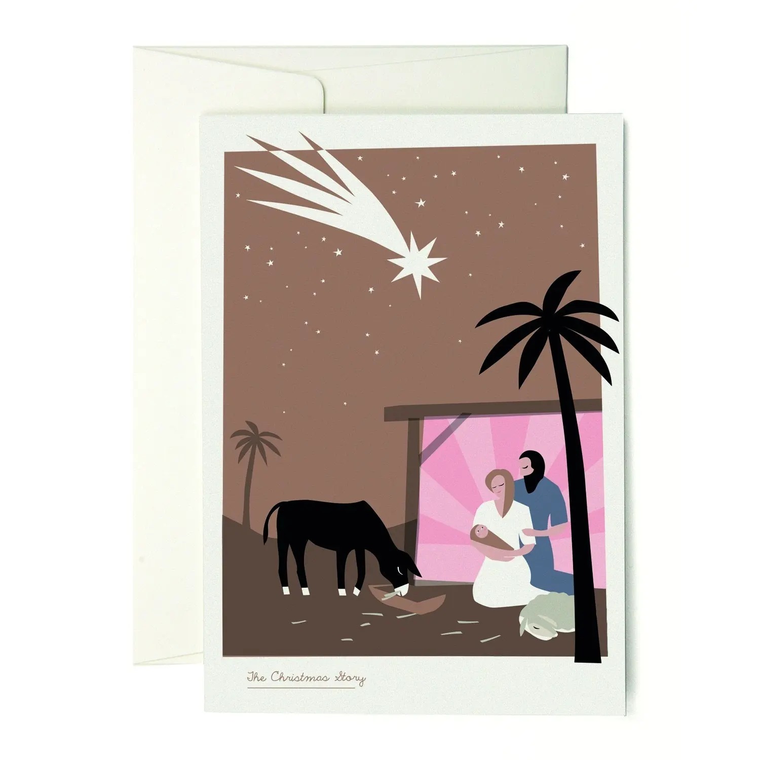 Holy Night greeting card