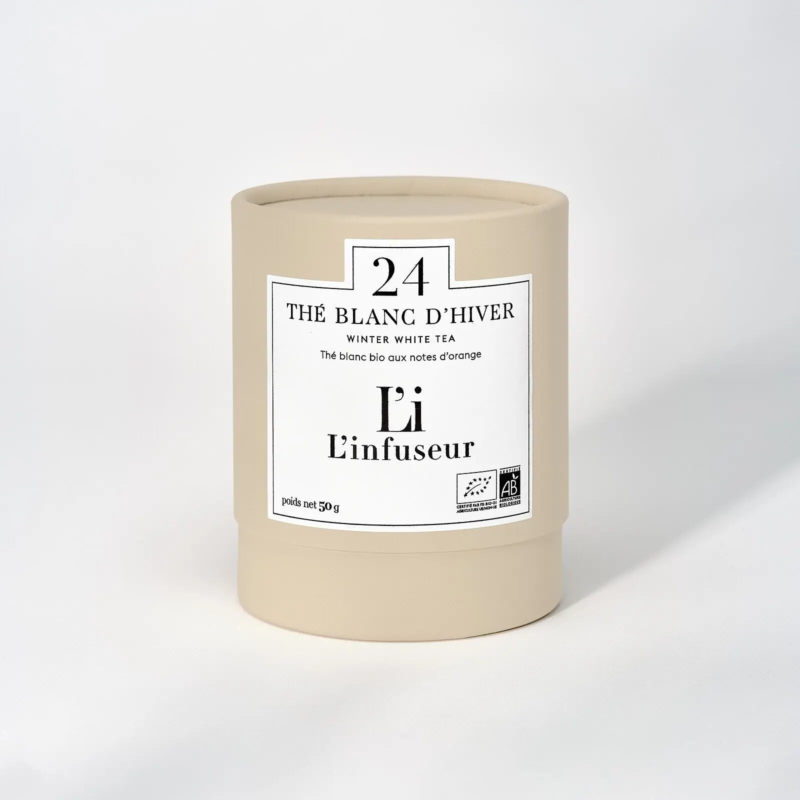 Organic Loose Leaf White Tea No. 24 50g - Holiday Selection (Christmas)
