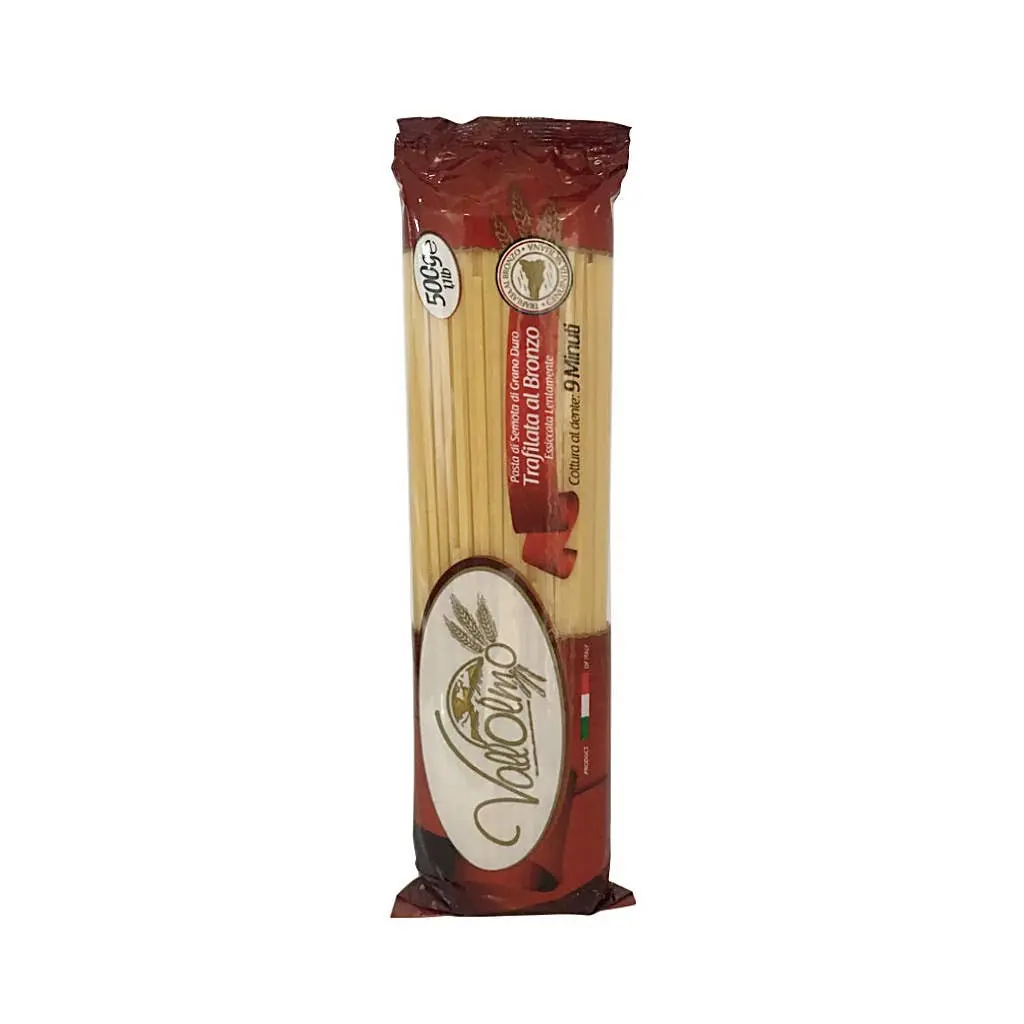 Pasta Sicilian Linguine Bronze Drawn (500g) - Vallolmo