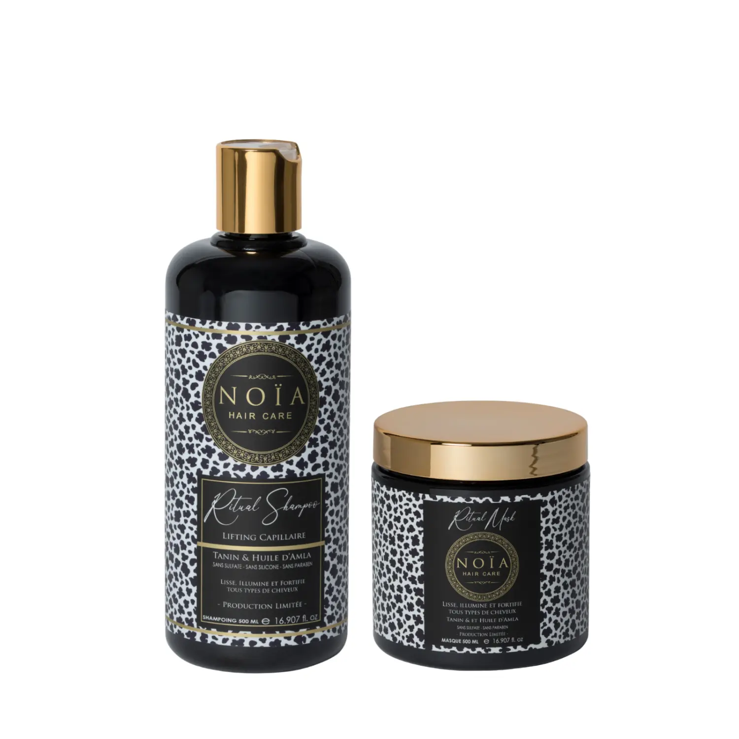 NOÏA Haar-Ritual-Duo – Glättungsroutine – Shampoo & Maske