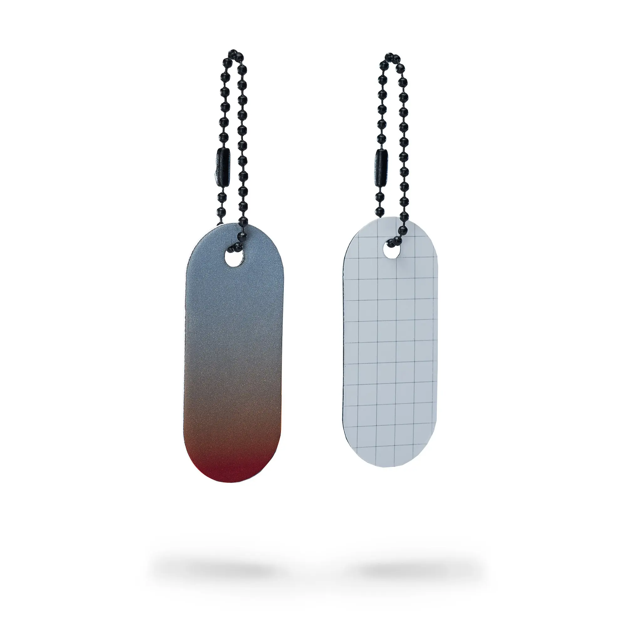 tag reflector writable easy-to-hang fade red