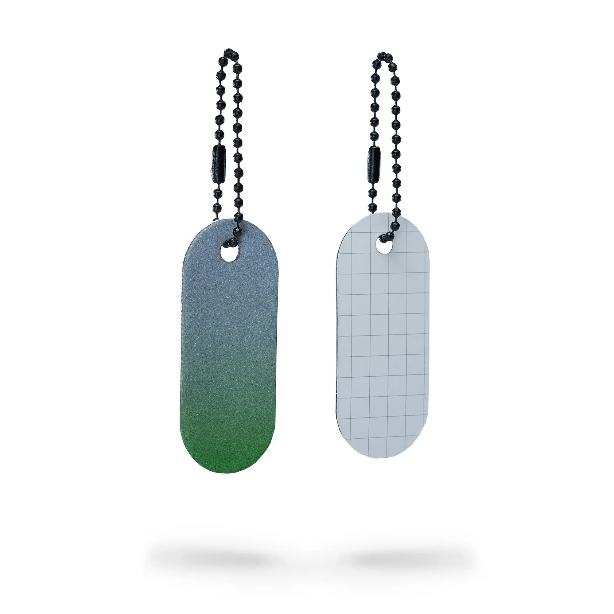tag reflector writable easy-to-hang fade green