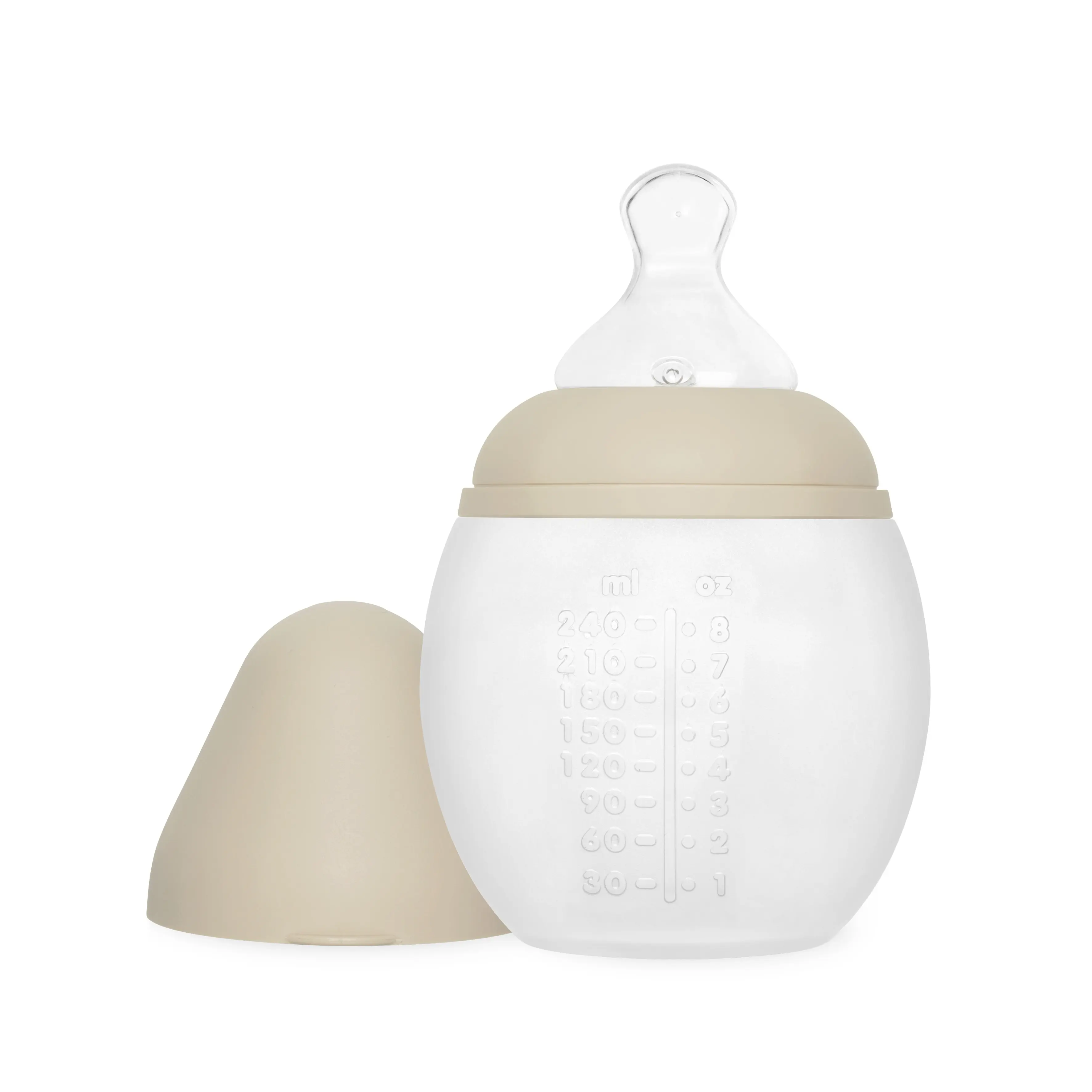 Biberons anti-colique en silicone - 240ml / 08 Oz