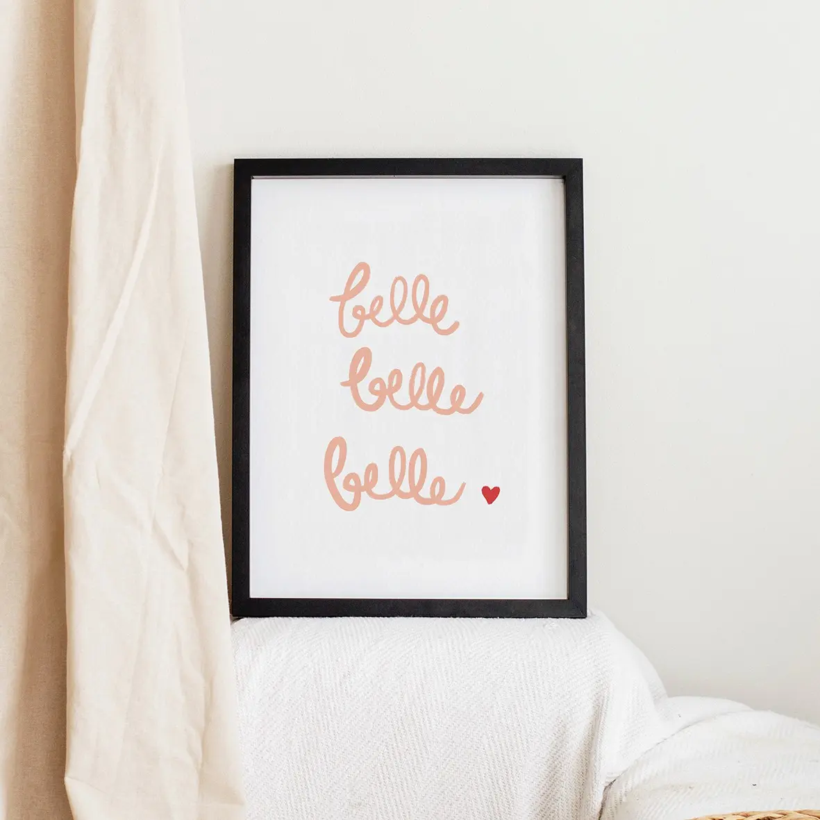 Belle belle belle poster - 2 sizes
