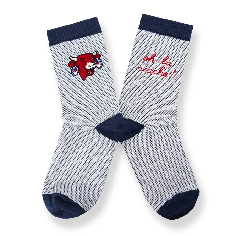 Socks Oh The Cow! Blue