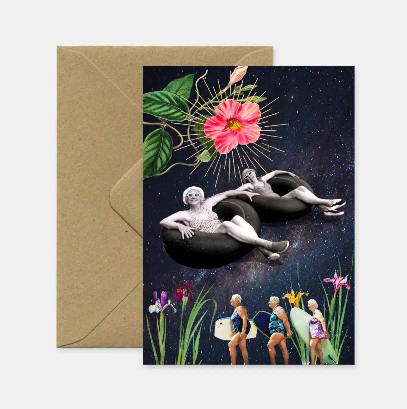 Forever Young greeting card
