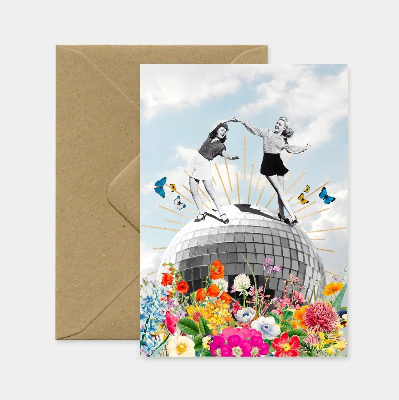 Greeting card “Let's dance”