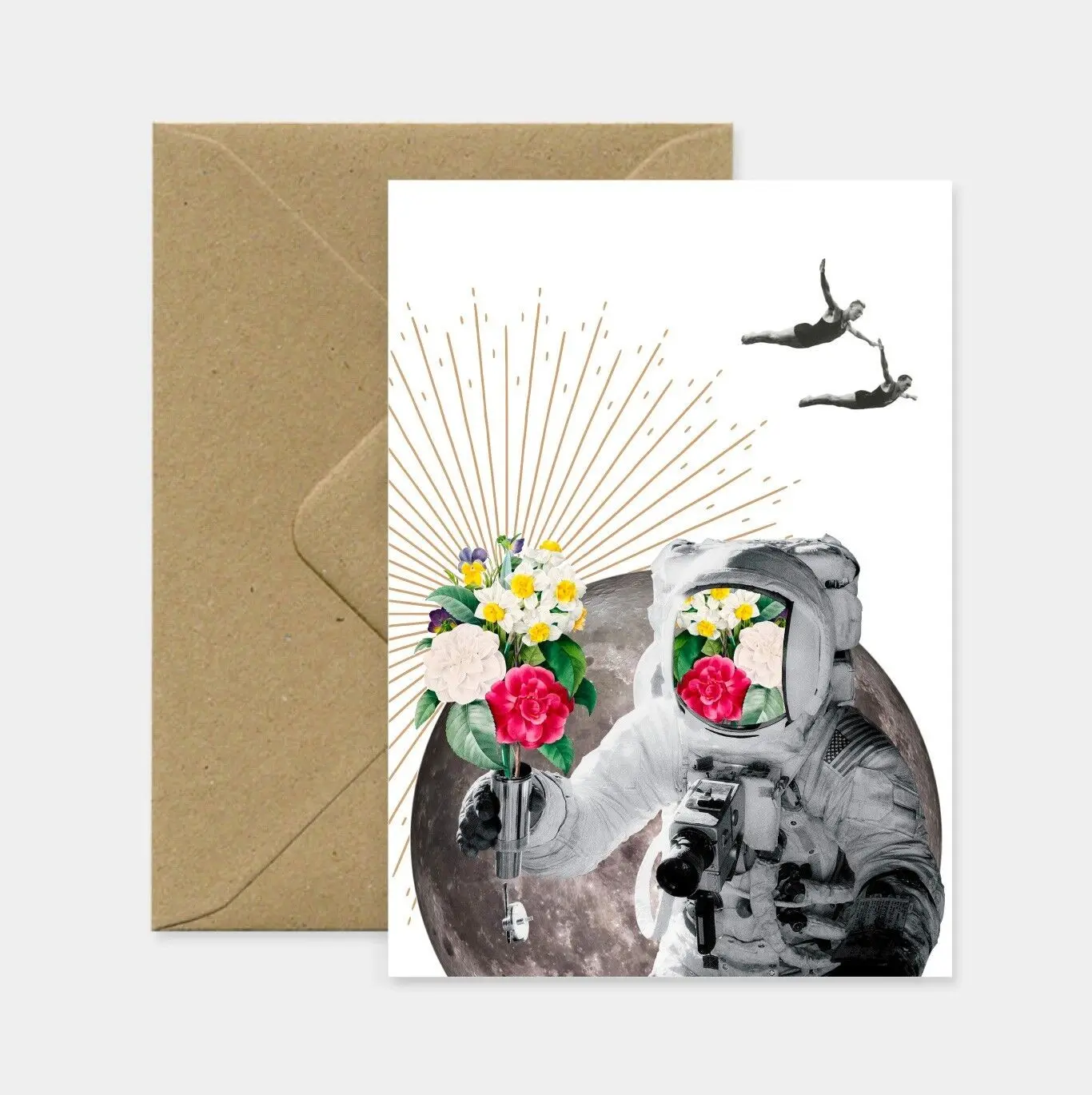 Greeting card “Astronaut”