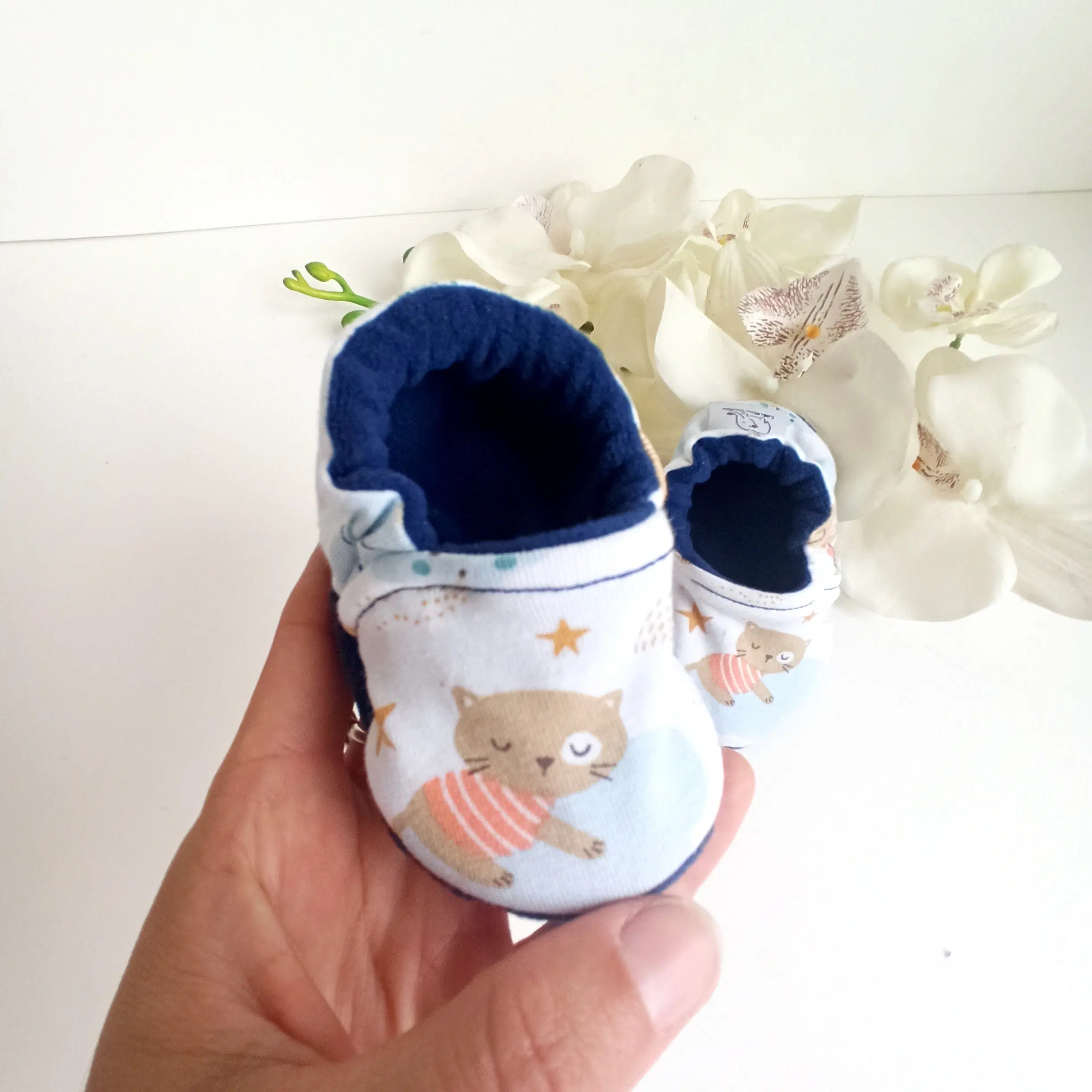 Baby booties - Tender Bear