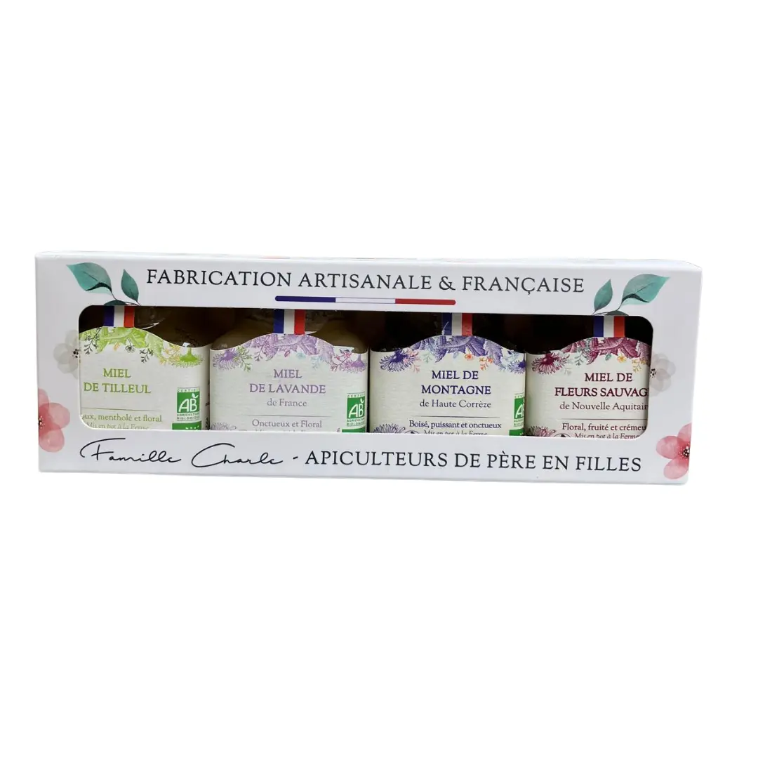 Discovery Box - 100% French Regional Honeys