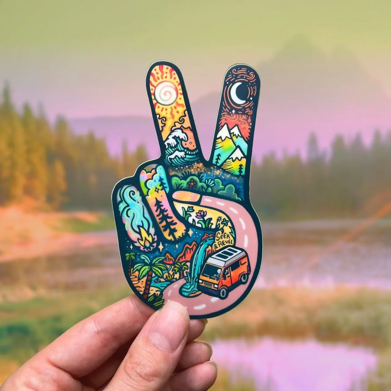 V - stickers