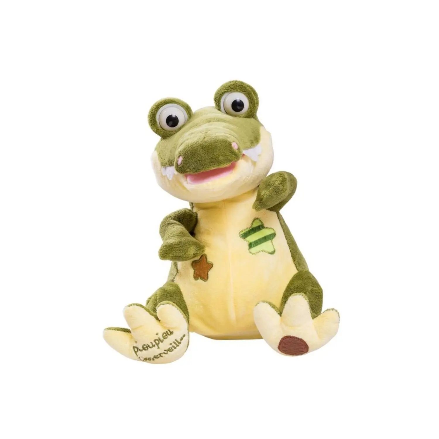 PAULO THE CROCODILE - Animated plush toy - 28cm - Pioupiou et Merveilles