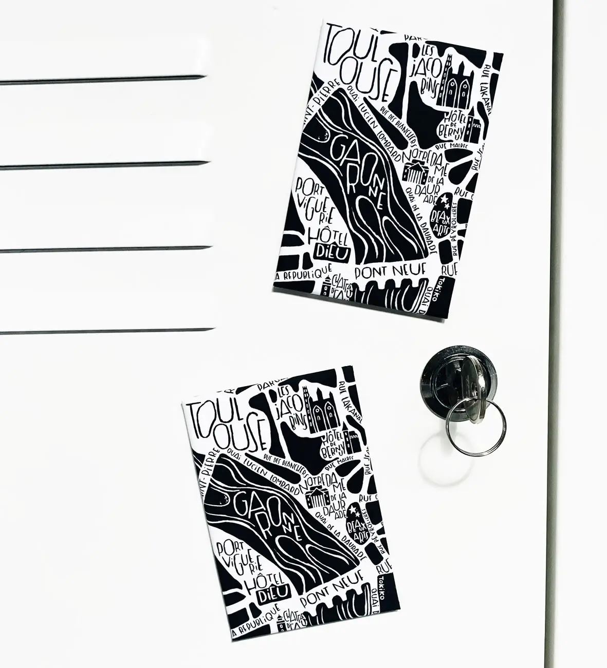 Magnetic decorative magnet - TOULOUSE