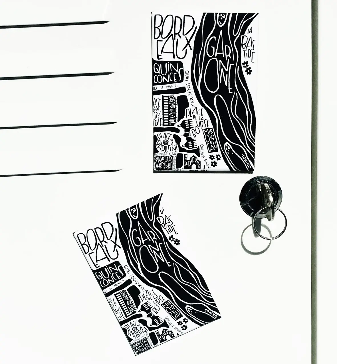 Magnetic decorative magnet - BORDEAUX