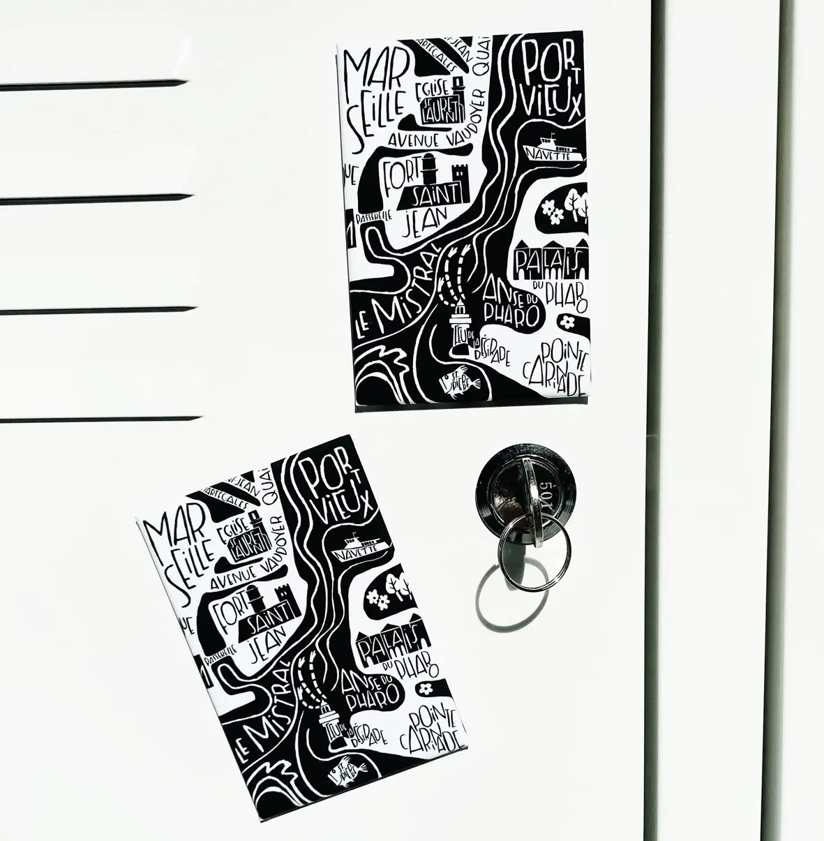 Magnetic decorative magnet - MARSEILLE