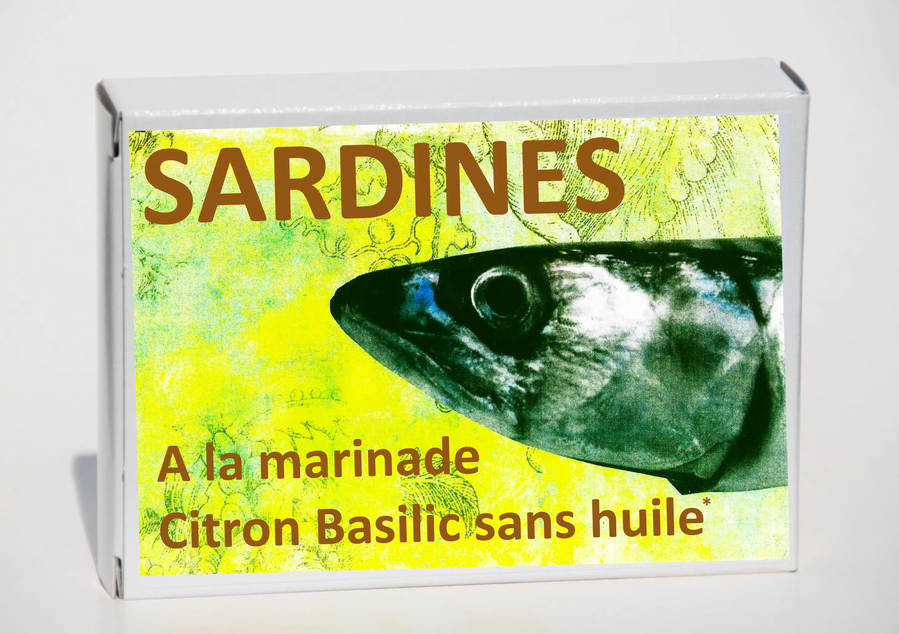 CONSERVAS DE PESCADO DE COLECCIÓN: Sardinas en adobo de limón y albahaca* sin aceite