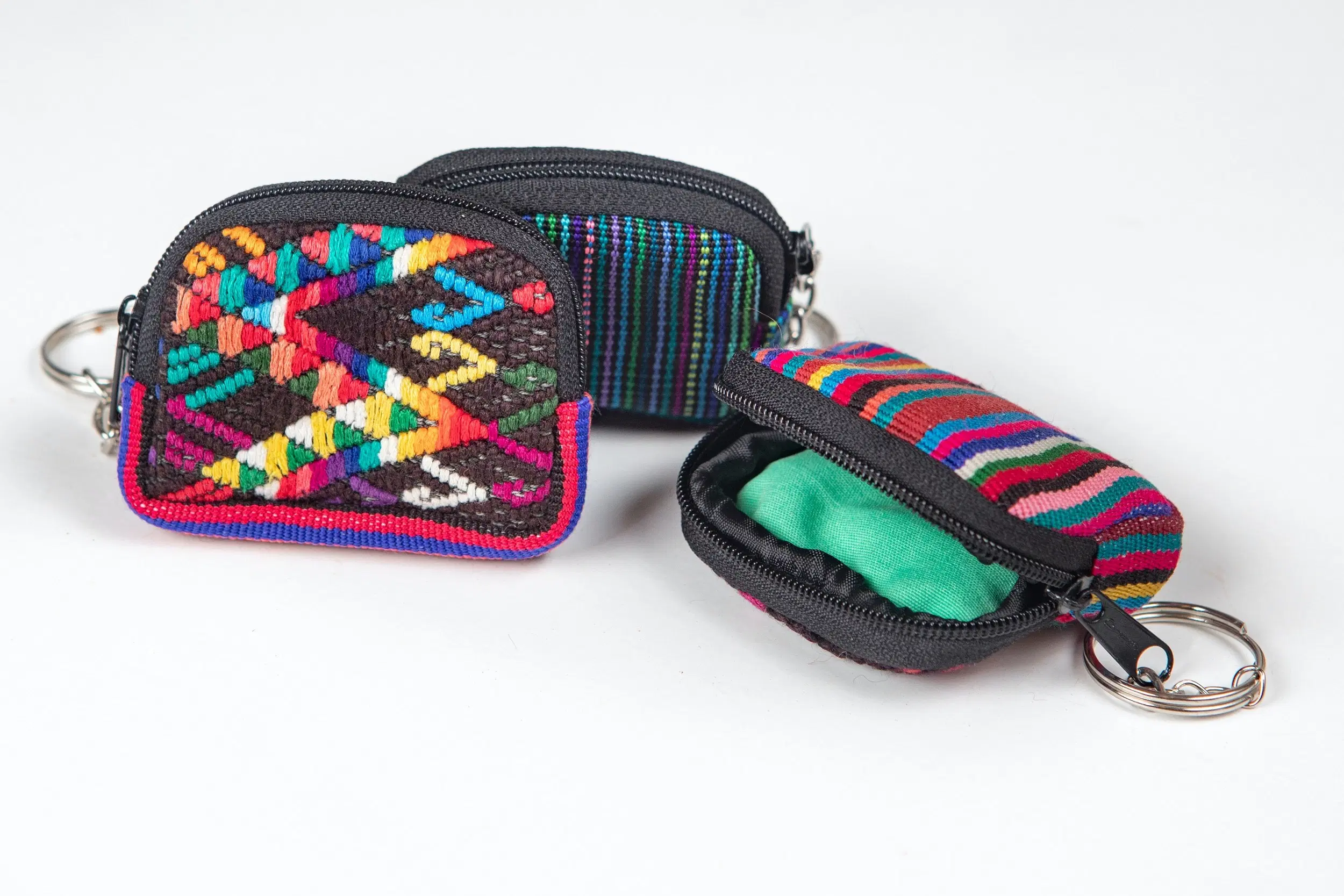 Chichi Flora bag sizeS -Headphone pouch with keychain
