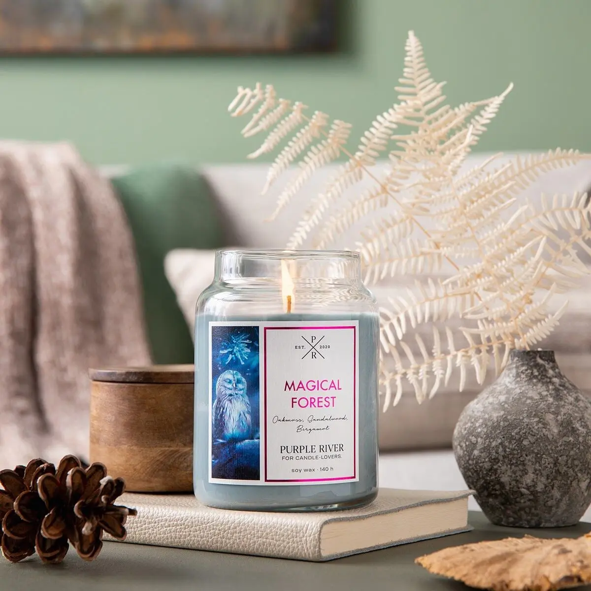 Scented candle Magical Forest - 623g
