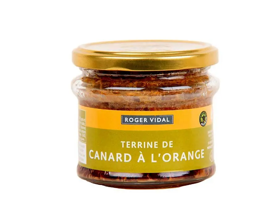 Duck terrine with orange