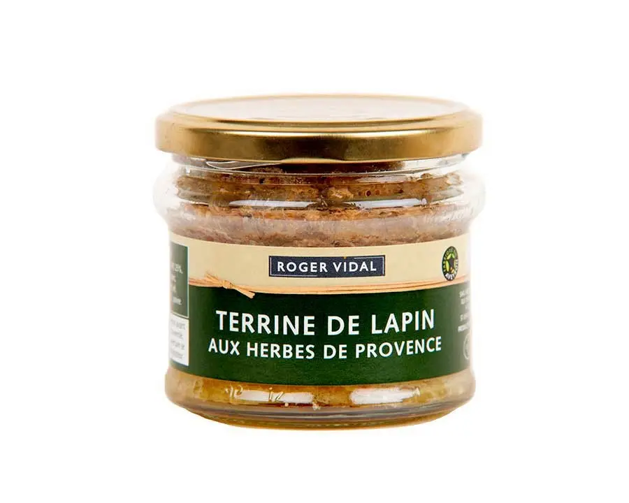 Rabbit terrine with Provence herbs