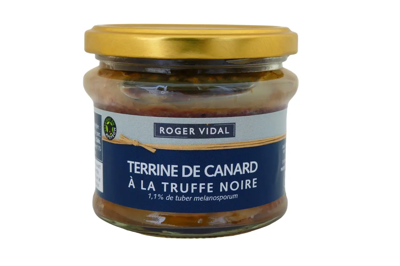 Duck terrine with black truffle 1.1%