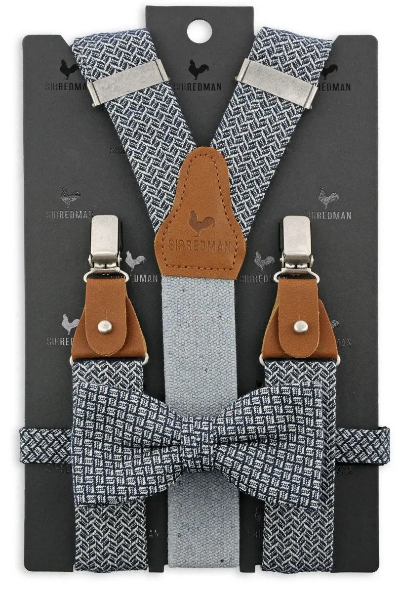 Sir Redman x Aarden Hosenträger Kombipack Vince Vegan Blue