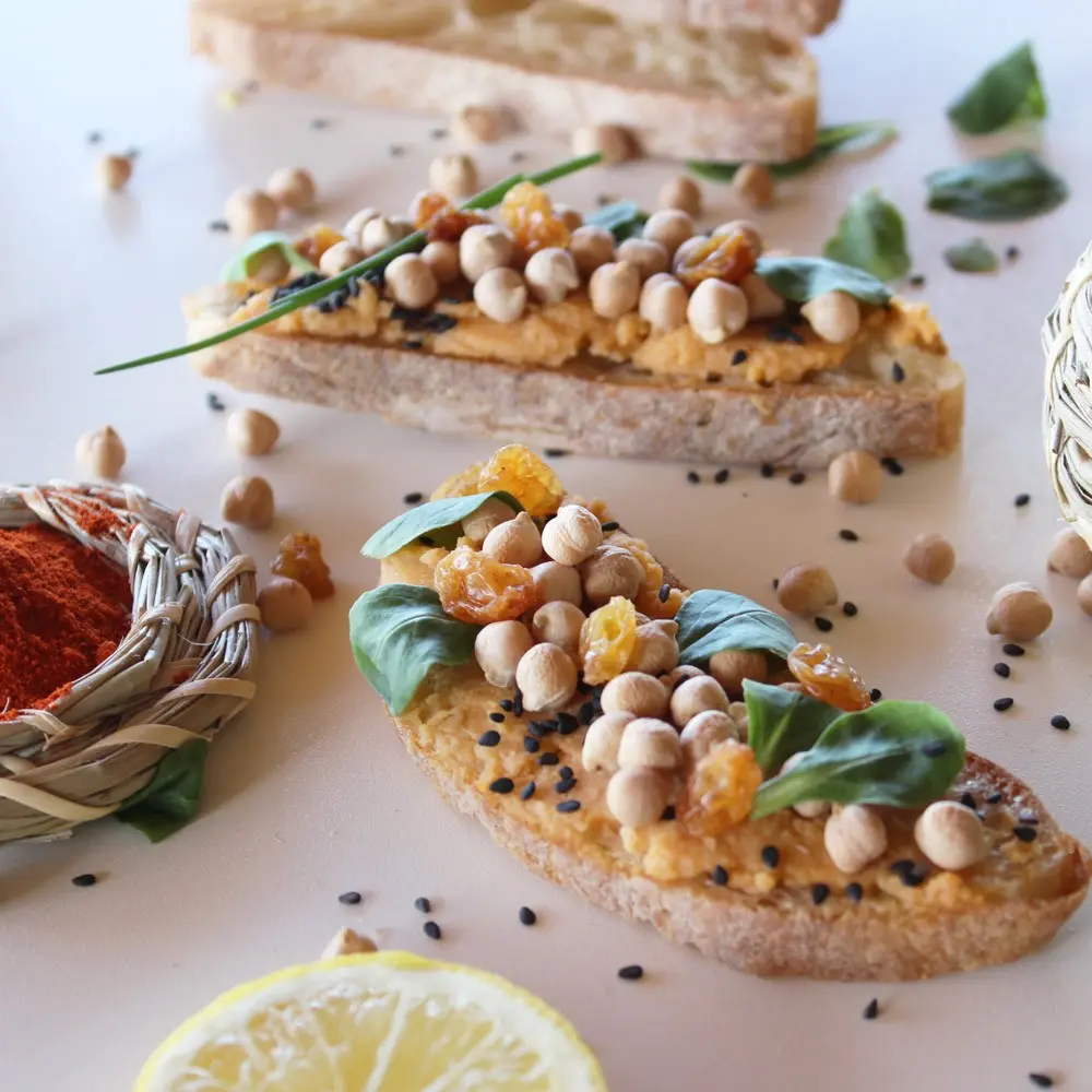 Houmous de pois chiche au citron
