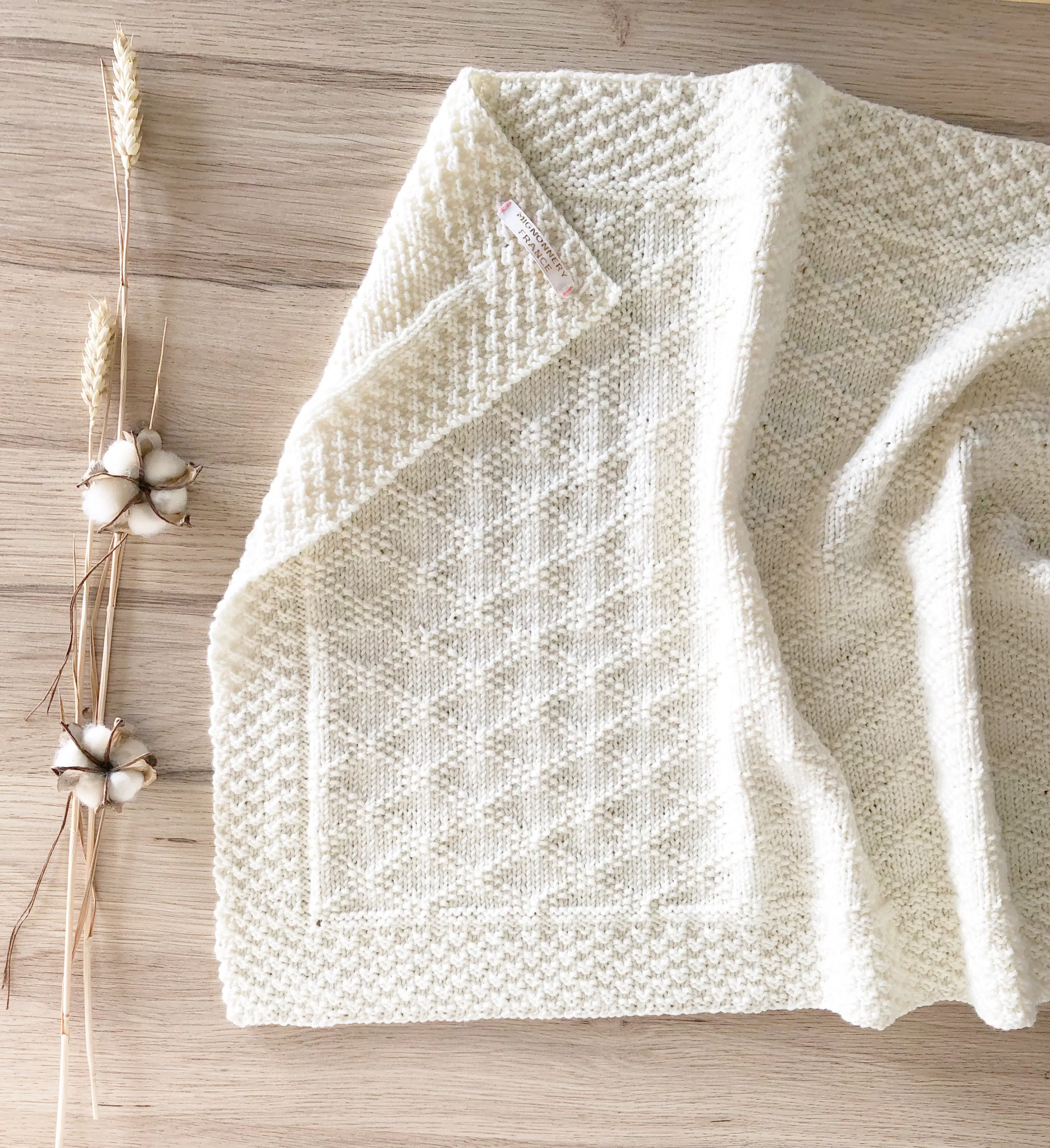 DIY-Creative leisure kit -Baby blanket knitting kit