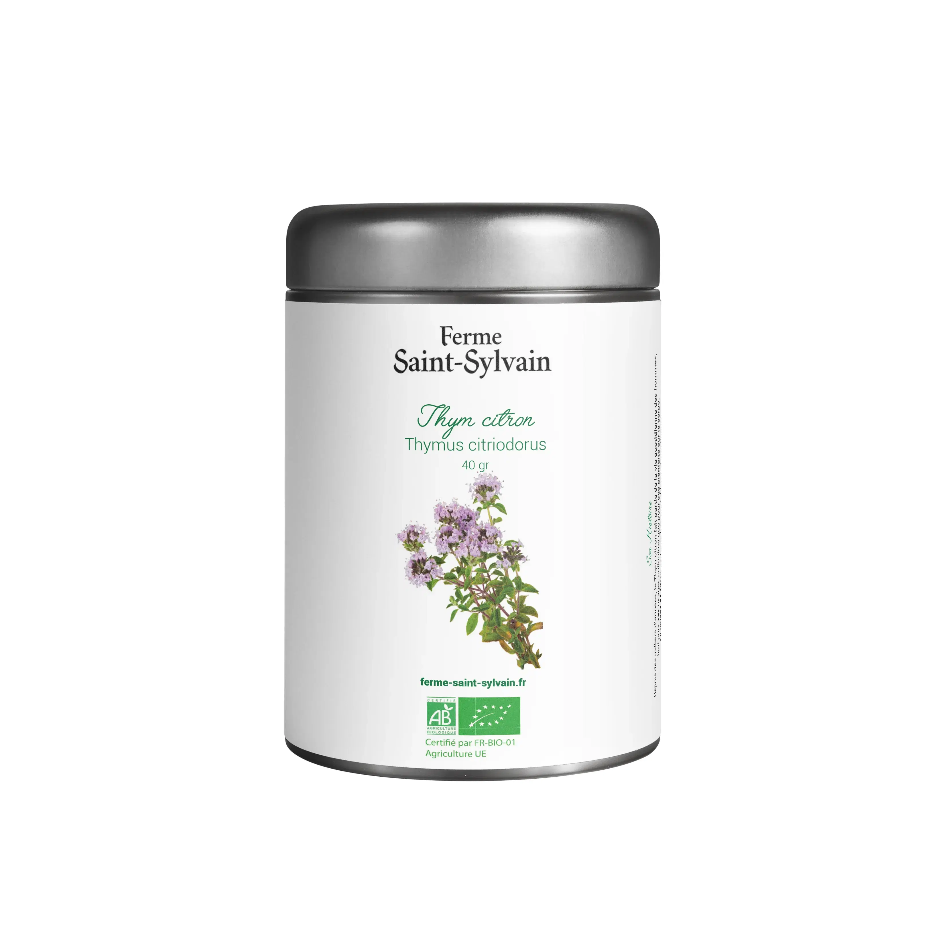 Bio-Zitronenthymian-Kräutertee – 40 g