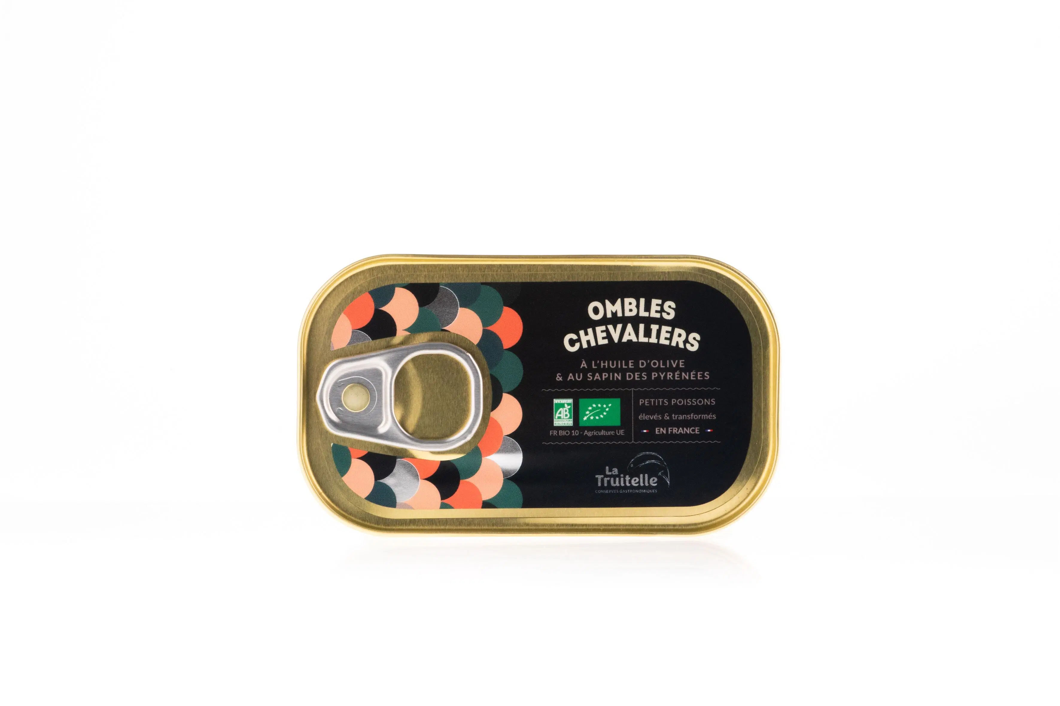 Ombles chevaliers à l'huile d'olive et au sapin des Pyrénées