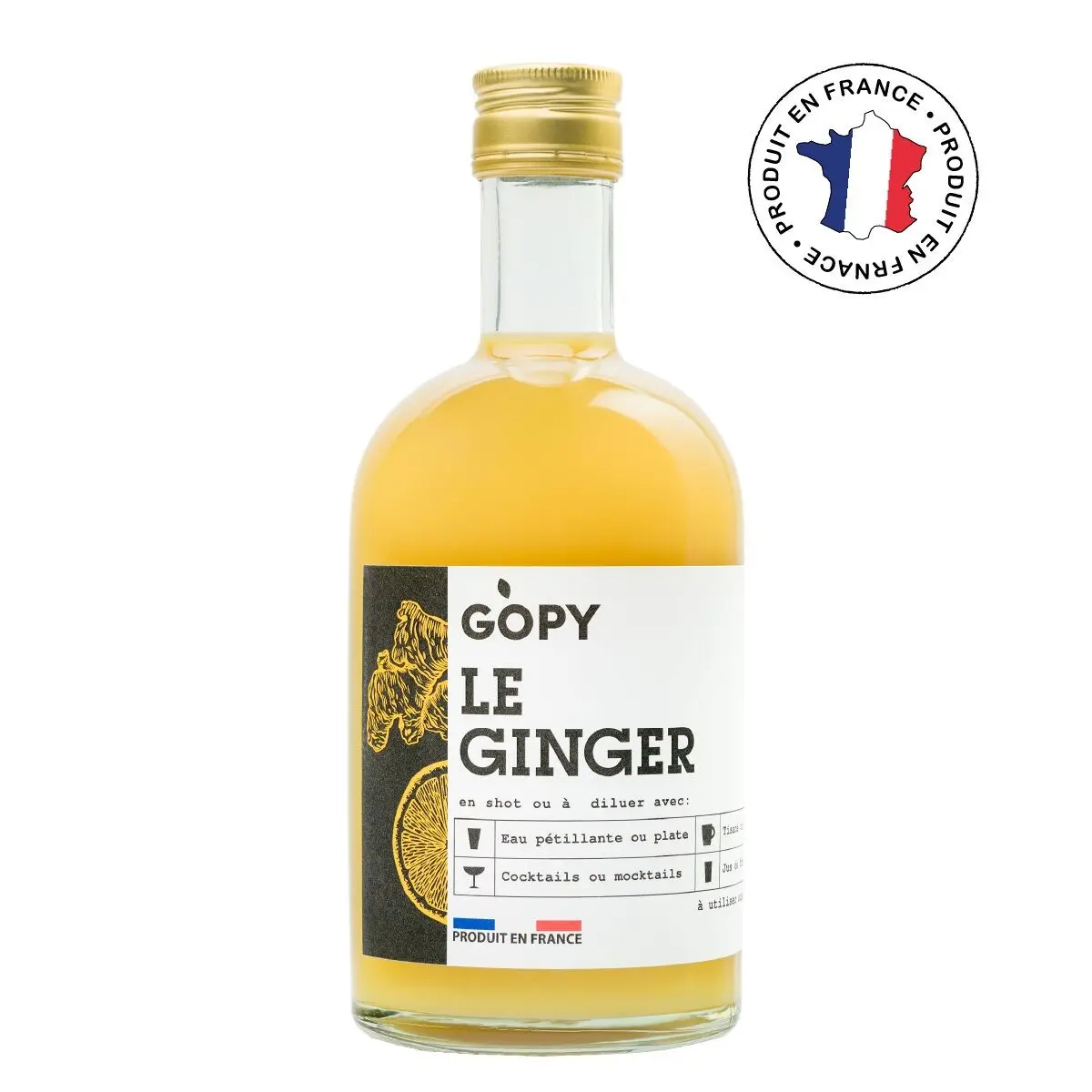 GOPY Organic Ginger 500ml Classic 50% Ginger