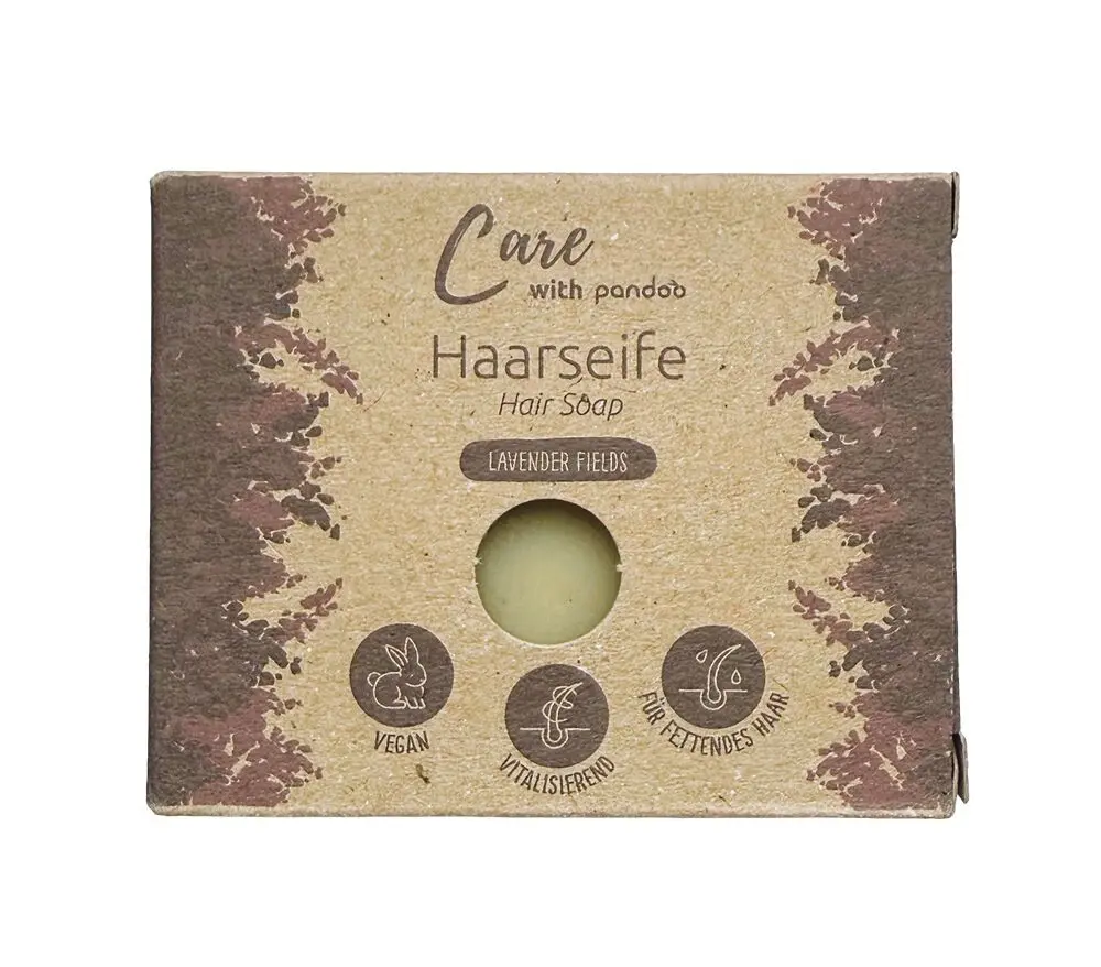 Lavender Fields Hair Soap 100g | vegan | 10 pieces