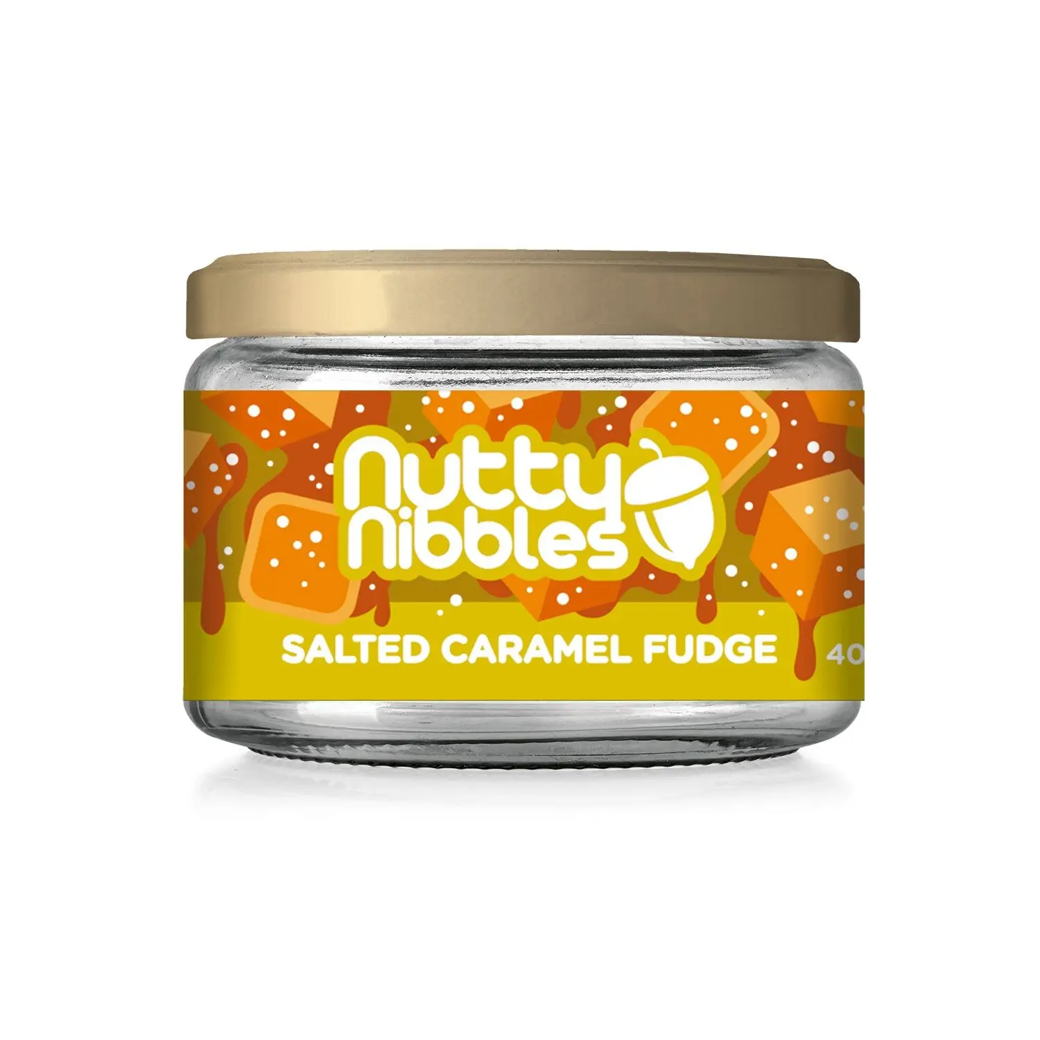 Salted Caramel Fudge Nutty Nibbles
