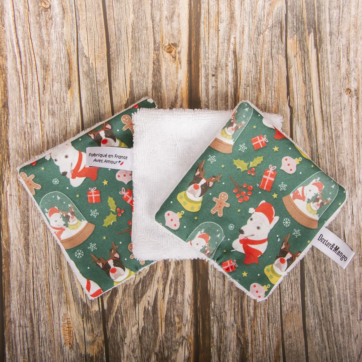 D&M Weihnachtswaschlappen