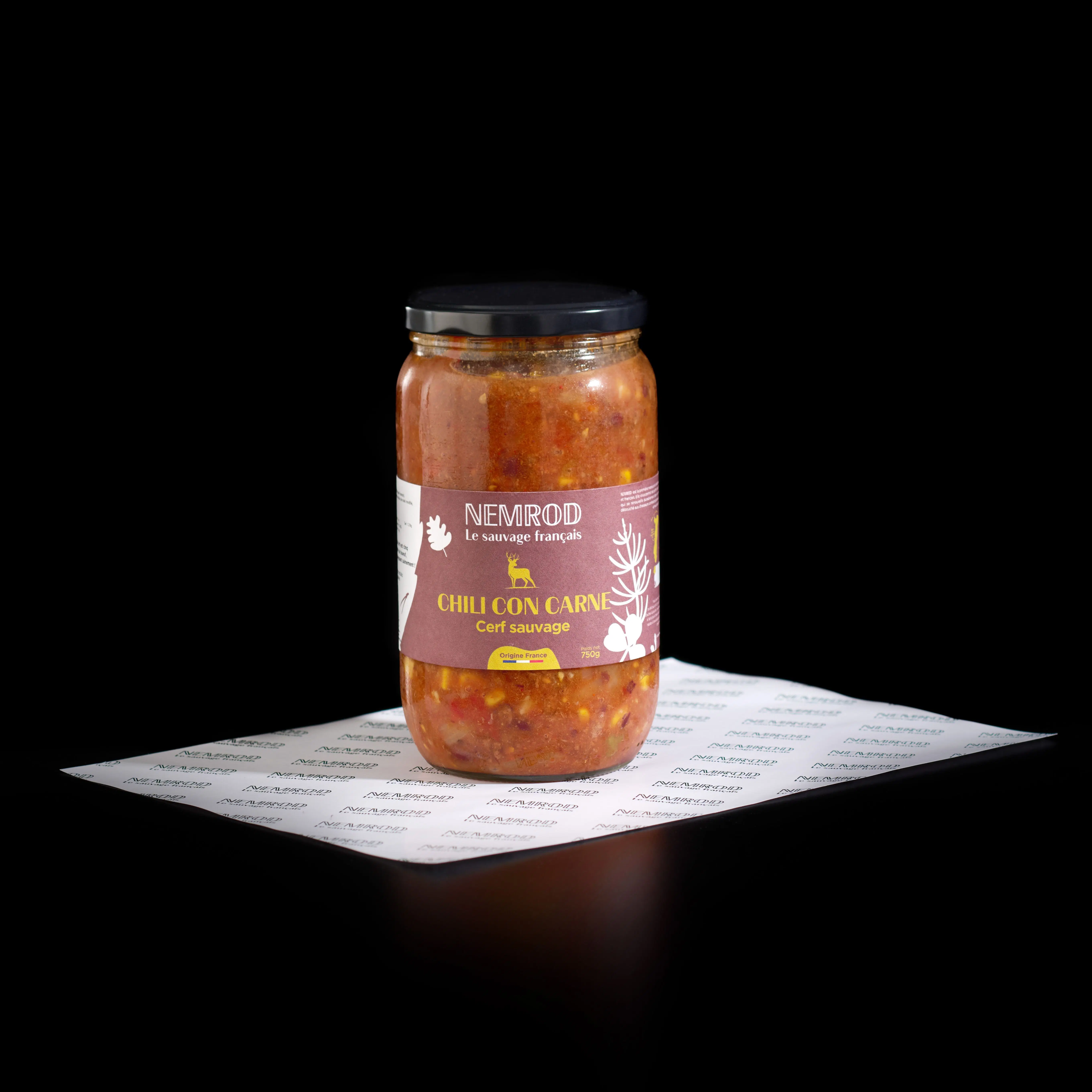 Wildhirsch Chili con Carne - Wild - 750g