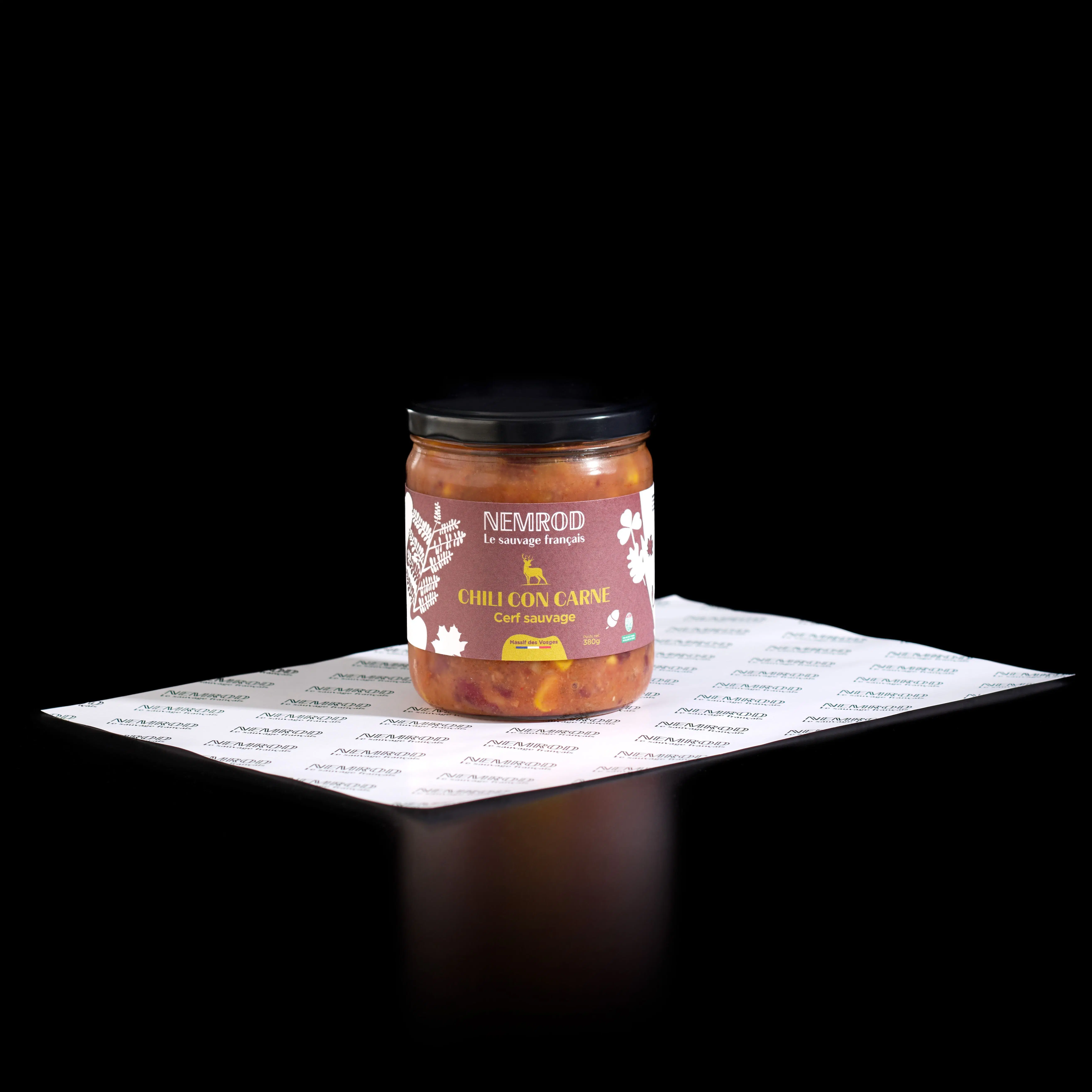 Wildhirsch Chili con Carne - Wild - 380g