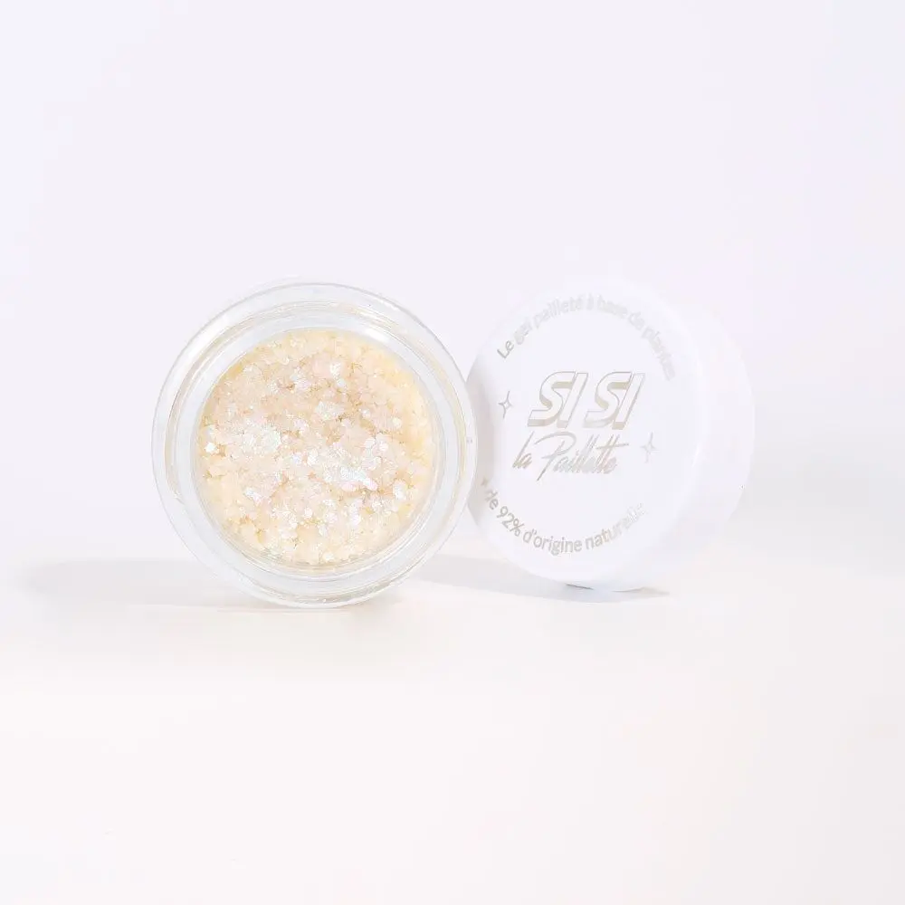 White Night Glitter Gel